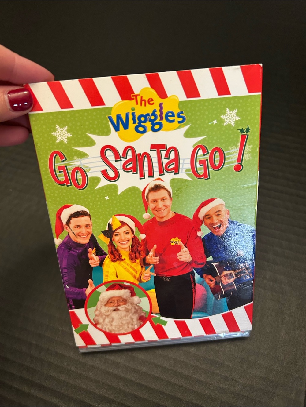 The Wiggles : GO SANTA GO. New/Sealed. Slipcover DVD